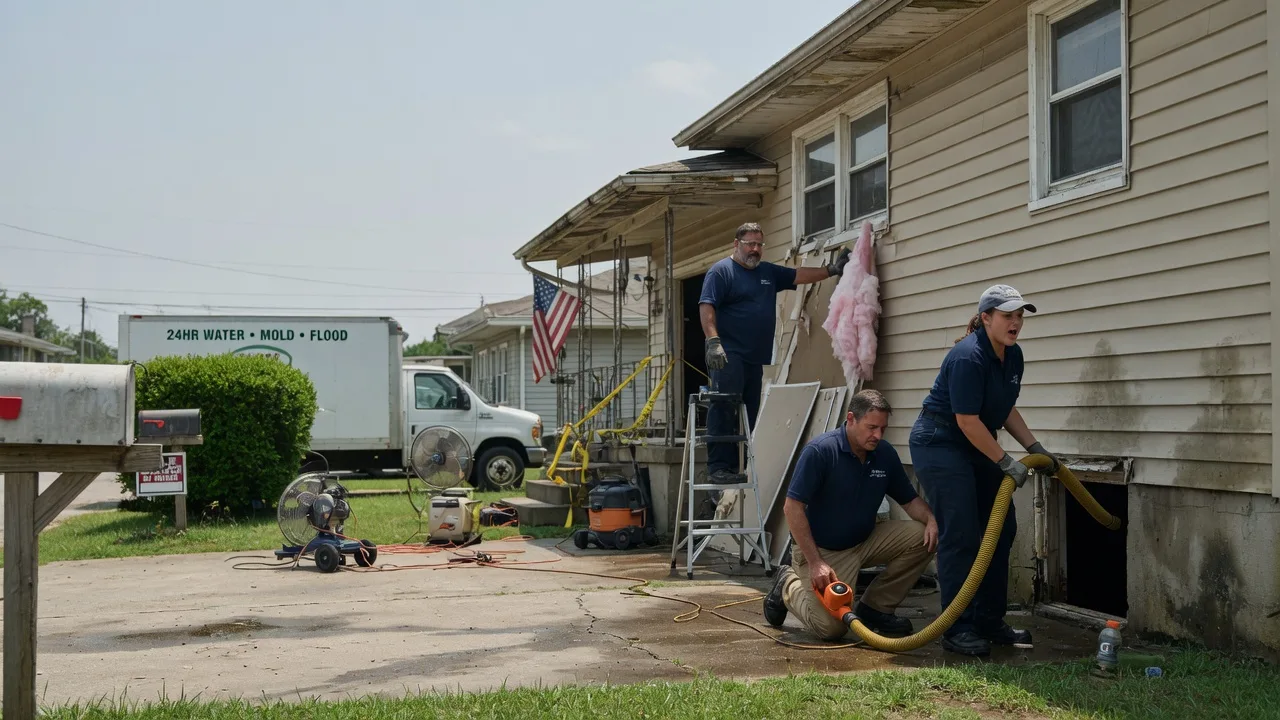 Water Damage Repair in Leckrone, PA near me